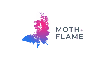 Moth+Flame logo