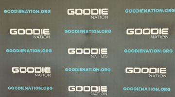Goodie Nation Step & Repeat.