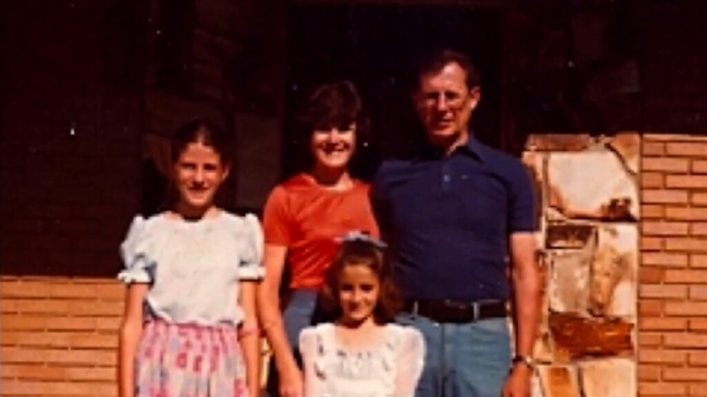 Ann as a child and her family.