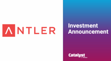Investment announcement graphic for Antler.