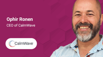 Ophir Ronen, CEO of CalmWave