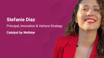 Headshot of Stefanie Diaz, Principal, Innovation & Venture Strategy Catalyst by Wellstar.